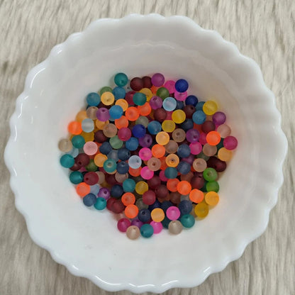Frost Glass beads (6mm)