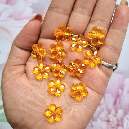Acrylic Flower Beads
