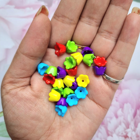 Acrylic Flower Caps