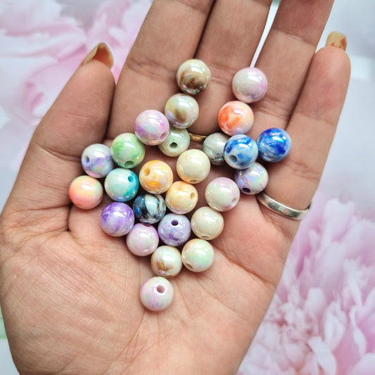 Acrylic Premium Shaded Beads