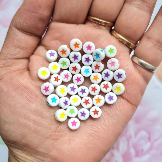 Acrylic Star Beads