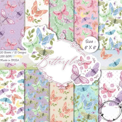Butterflies Paper Pack