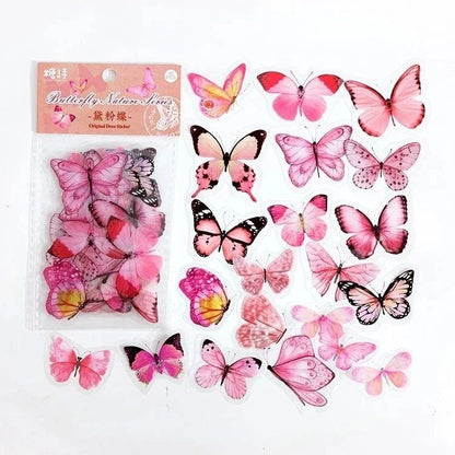 Butterfly PET Stickers (40 Stickers) Size - 40*50mm