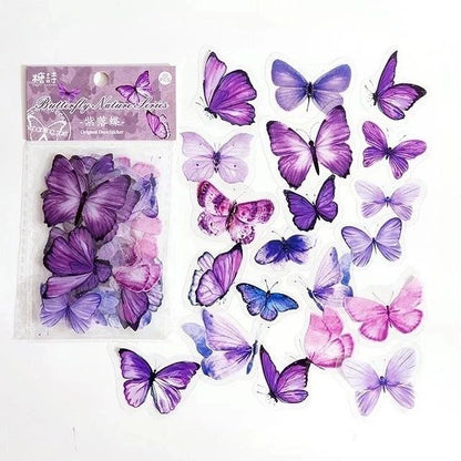 Butterfly PET Stickers (40 Stickers) Size - 40*50mm