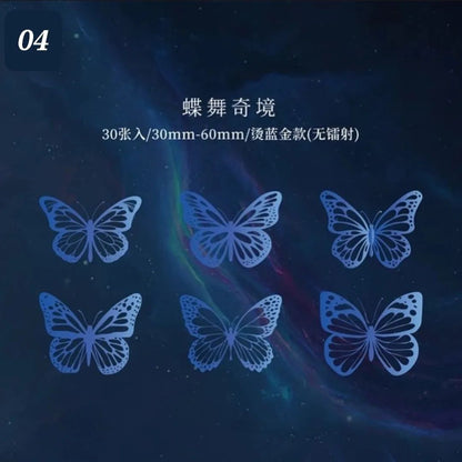 Butterfly PET Stickers
