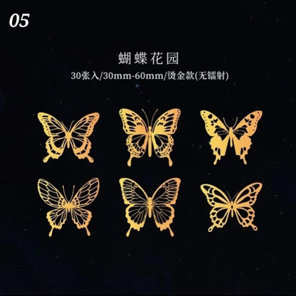 Butterfly PET Stickers