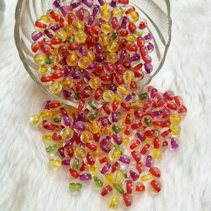 Acrylic Colourful Crystal Beads