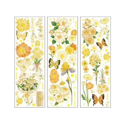 Dazzling Flowers Stickers