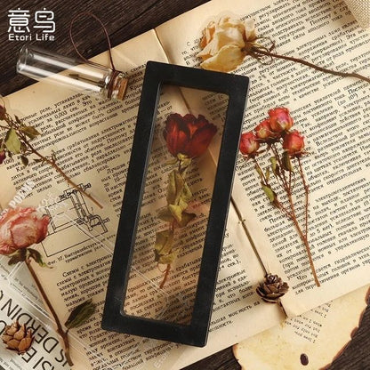 Flowers and Poems Series PET Stickers