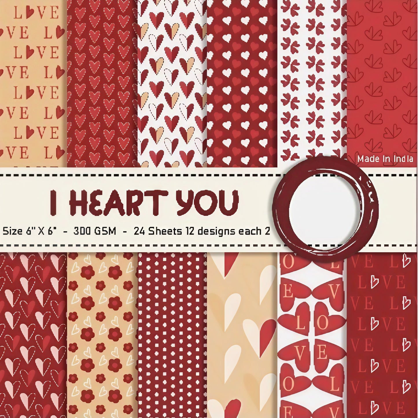 Paper Pack - I Heart You