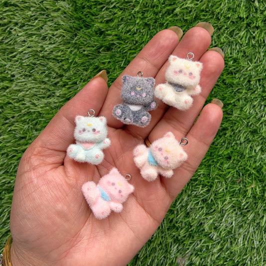 Flocky Cat Charm