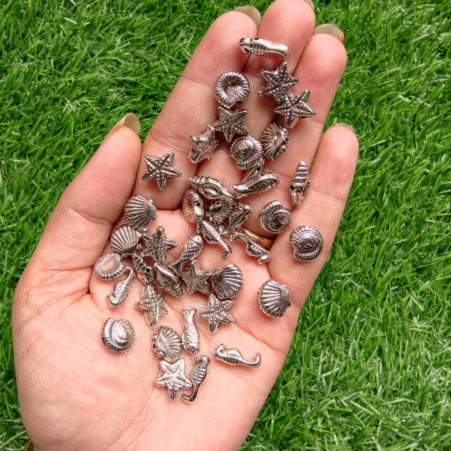 Acrylic CCB Sea Creature Beads
