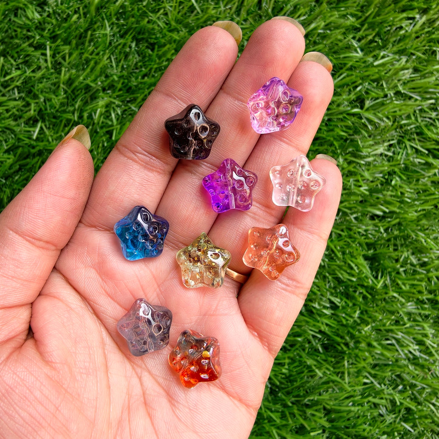 Glass Beads - Star