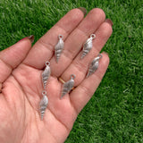 Metal Charms - Conch Shell