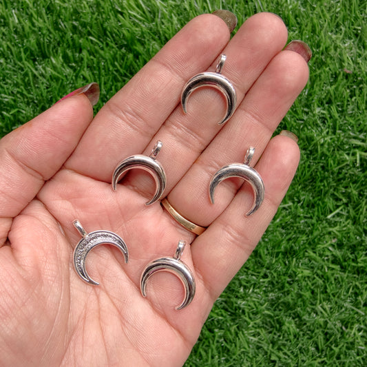 Metal Charms - Moon