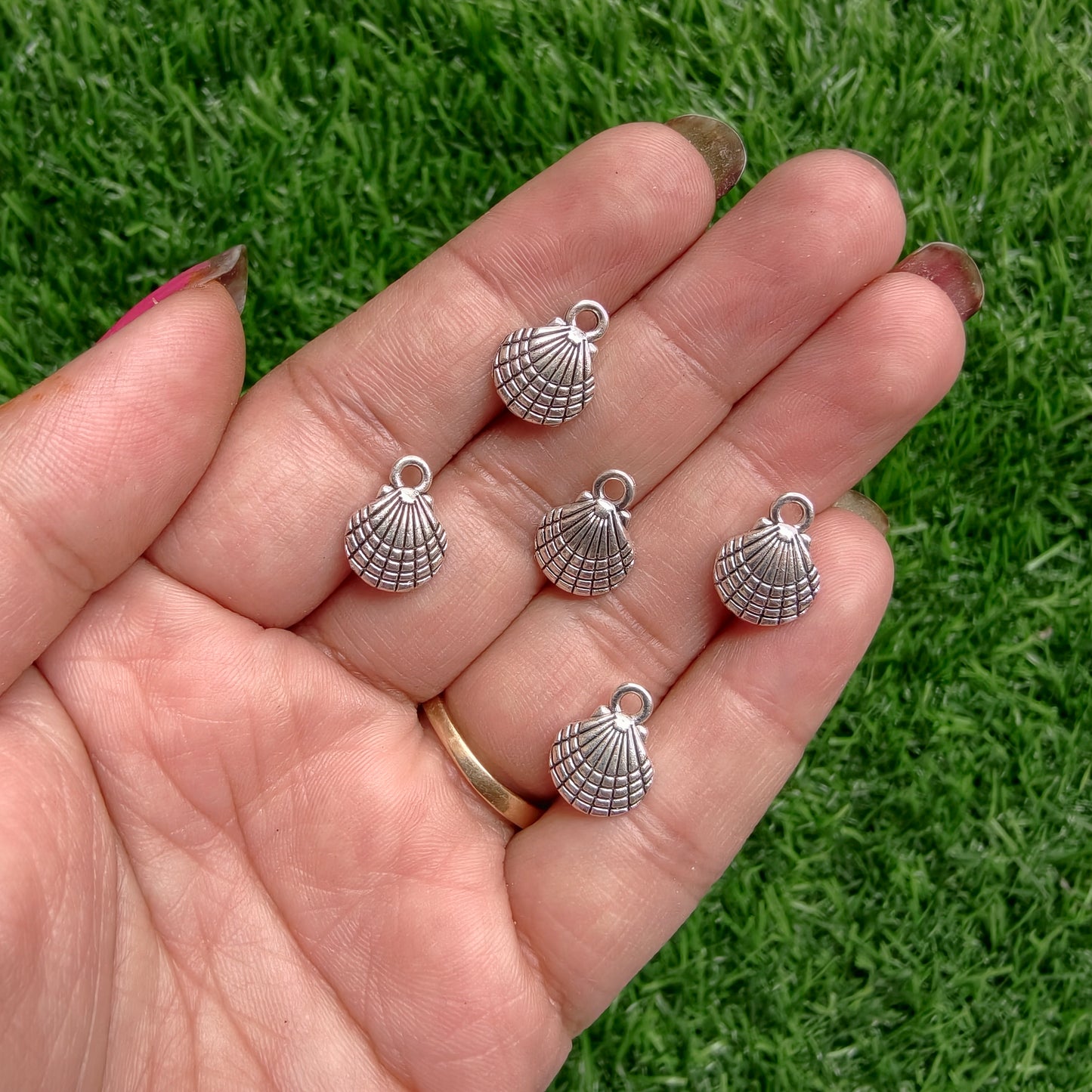 Metal Charms - Shell