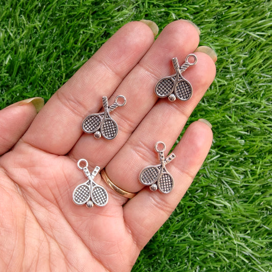Metal Charms - Tennis Racket