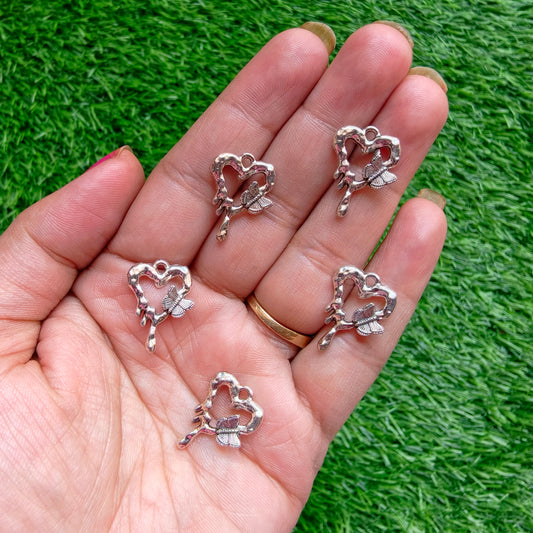 Metal Charms - Heart