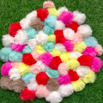Fur Pompom Charm