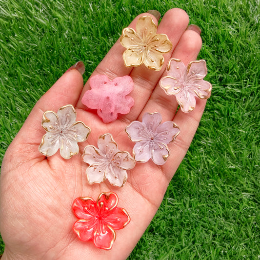 Acrylic Frost Flower Caps