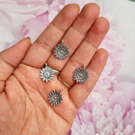 Metal Charms - Flowers