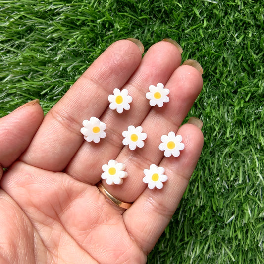 Polymer Beads - Daisy Flower
