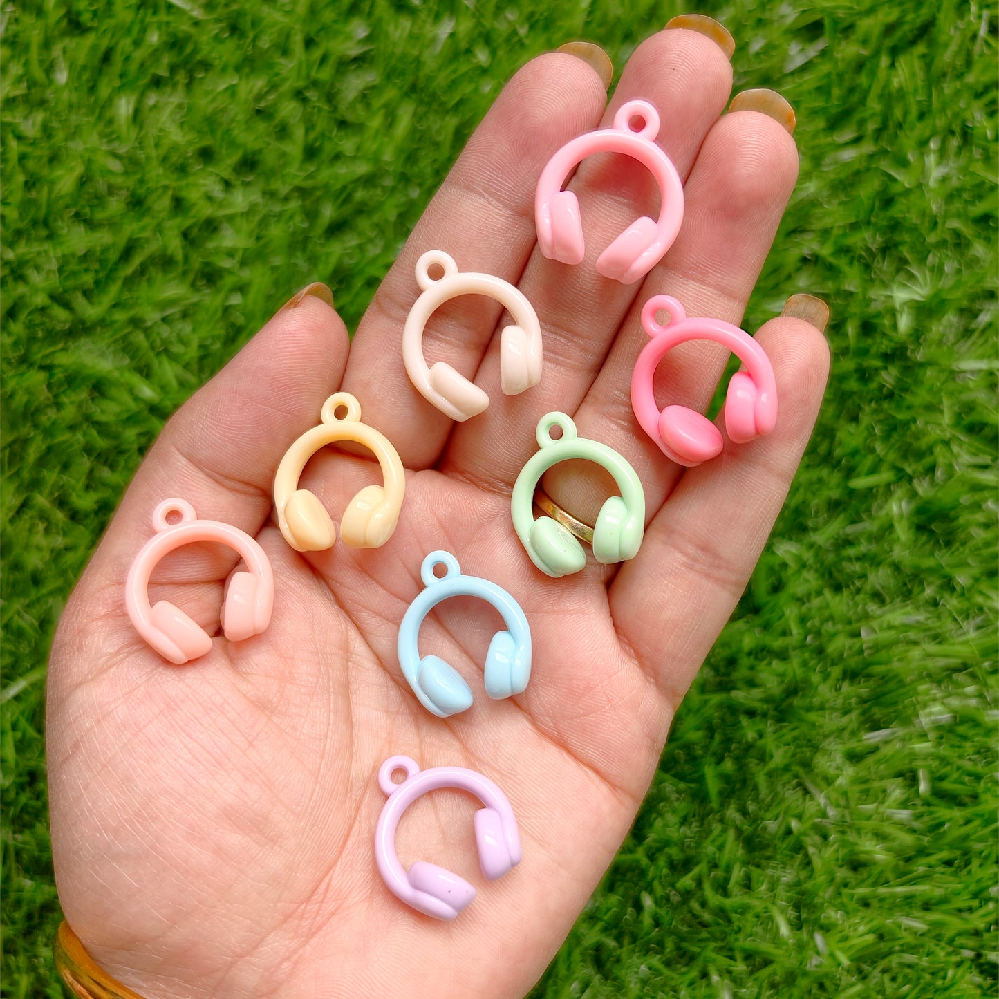 Acrylic Pastel Headphone Charms