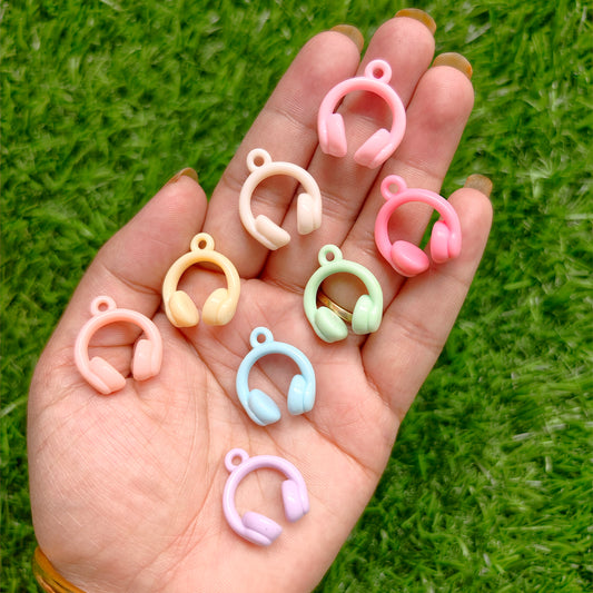 Acrylic Pastel Headphone Charms