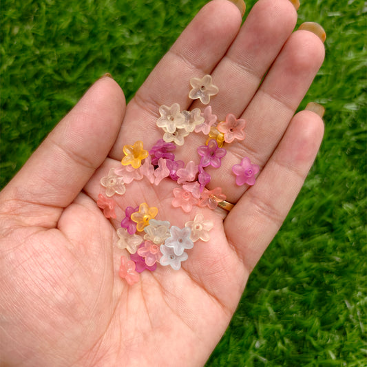 Acrylic Flower Caps
