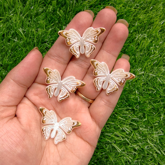 Acrylic Pearlish Butterfly