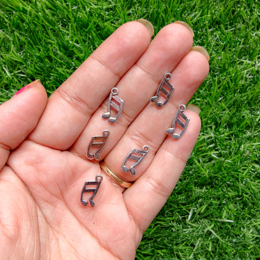 Metal Charms - Music Note