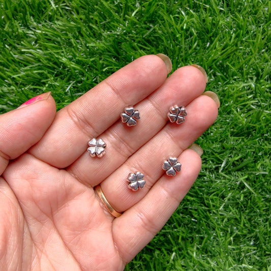 Metal Beads - Clover
