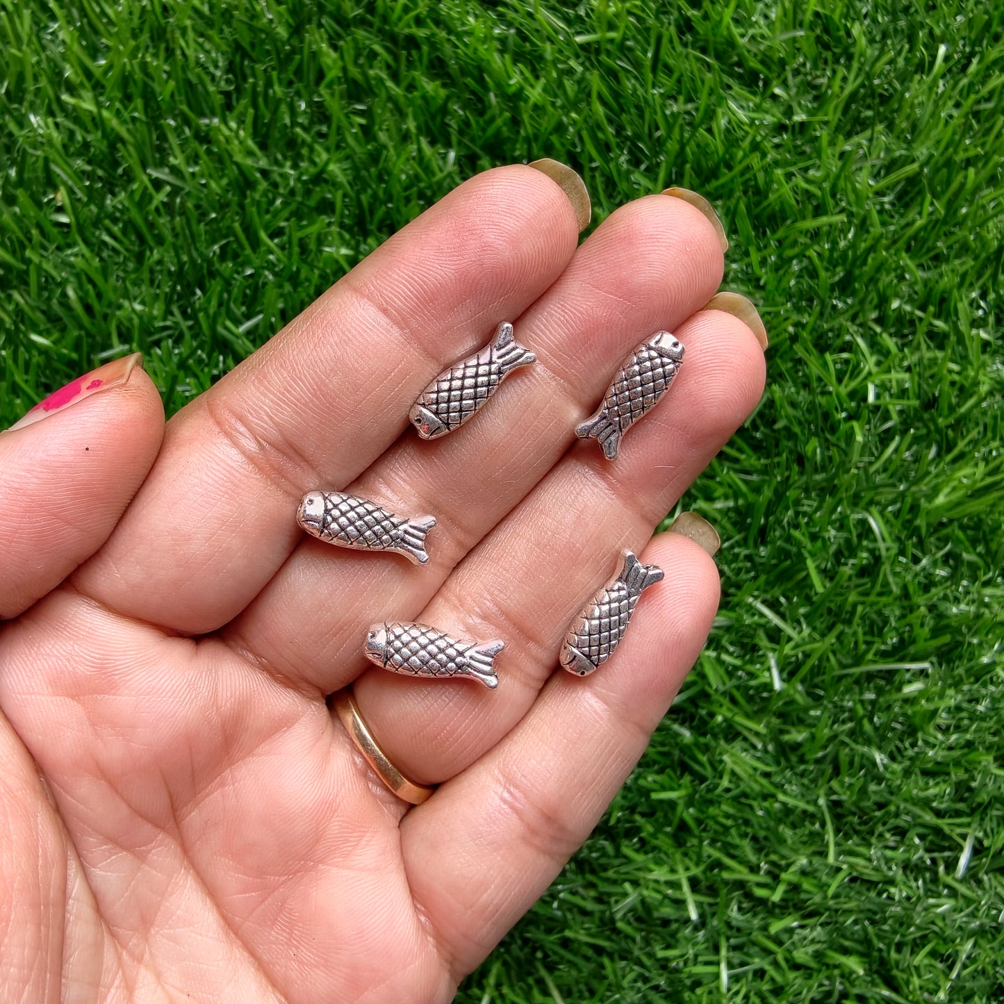 Metal Beads - Fish