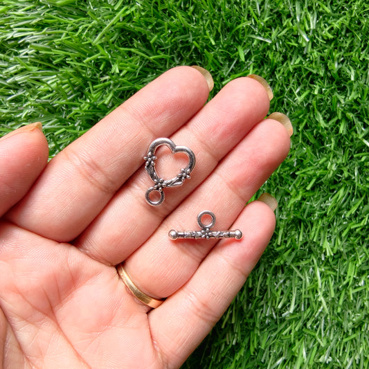 Metal Charms - Toggle Clasp 03