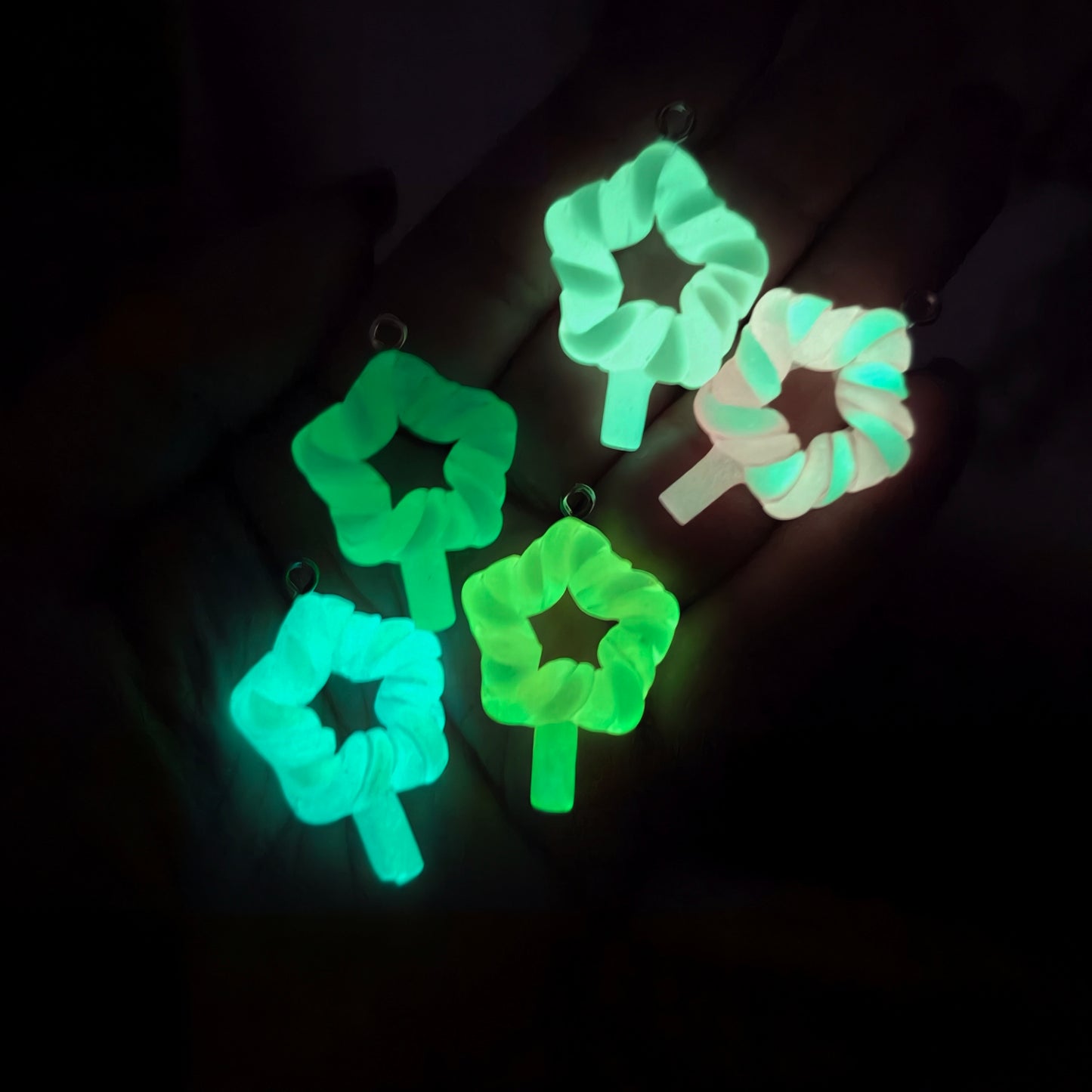 Resin Charms - Luminous Star Popsicle