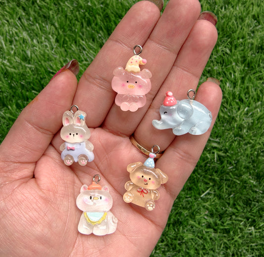Resin Charms - Animals