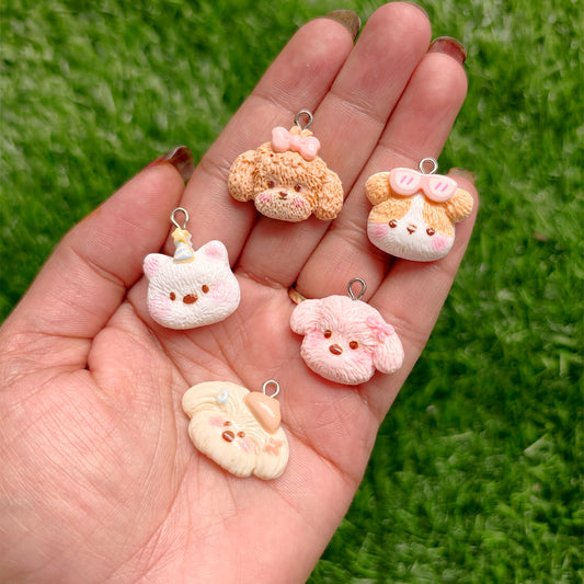 Resin Charms - Dog
