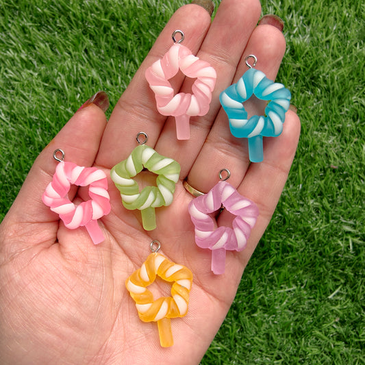 Resin Charms - Luminous Star Popsicle