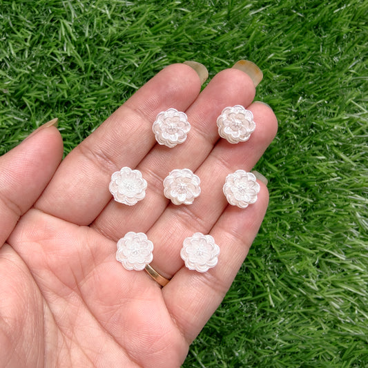Pearlish Flower Beads