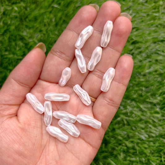 Pearlish Uncut Beads