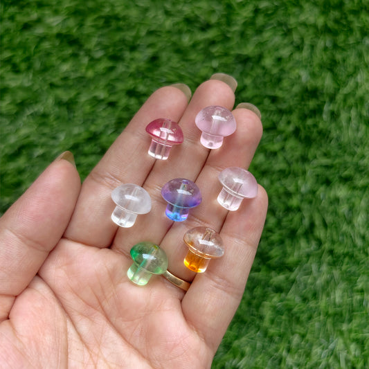 Glass Beads Mushroom