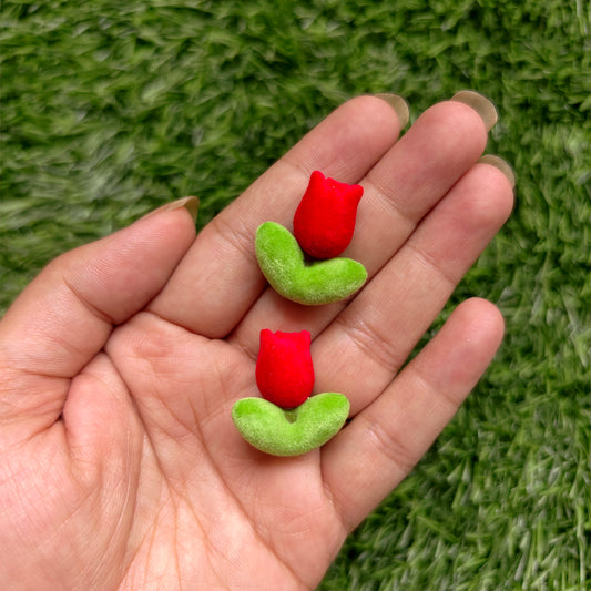 Flocky Tulip Beads