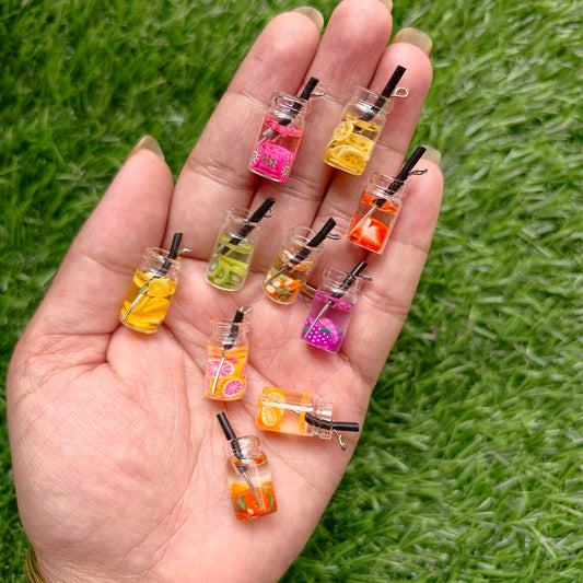 Resin Charms - Boba Tea