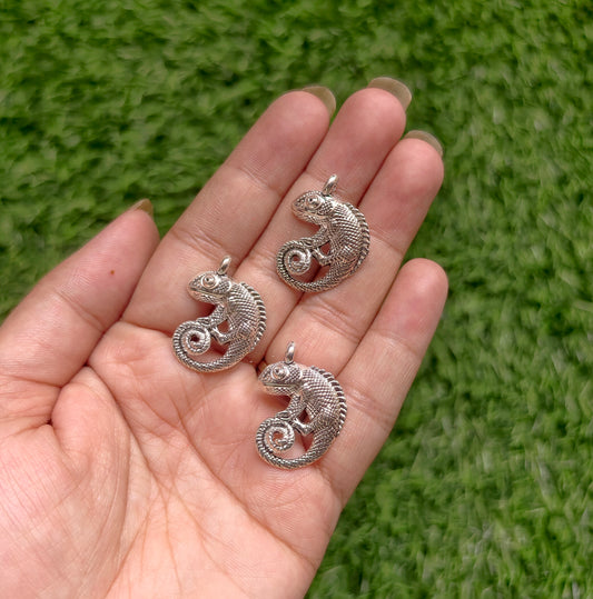 Metal Charms - Chameleon
