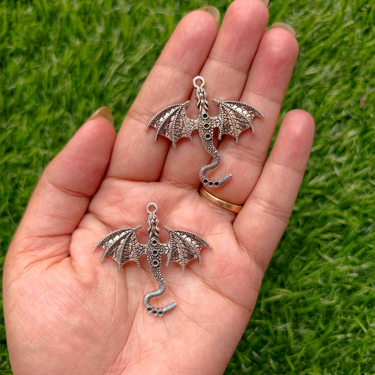 Metal Charms - Dragon