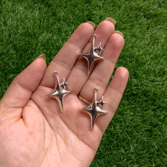 Metal Charms - Bling Star