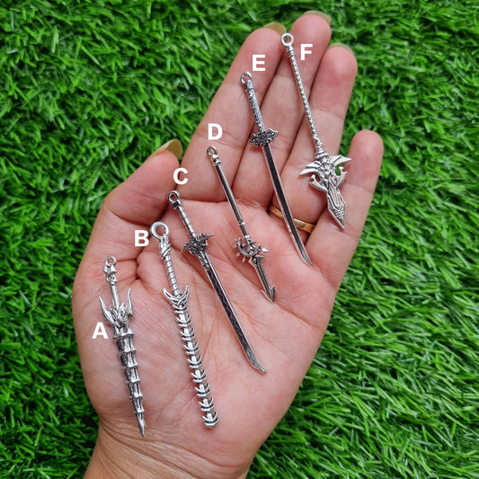 Metal Charm - Sword