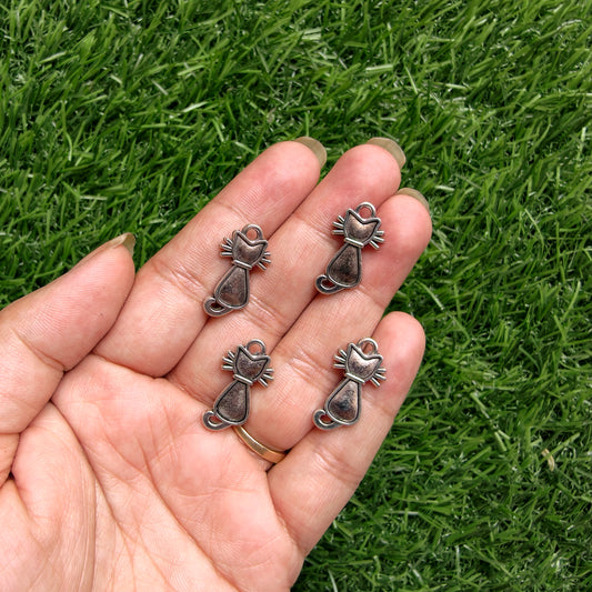 Metal Charm - Cat
