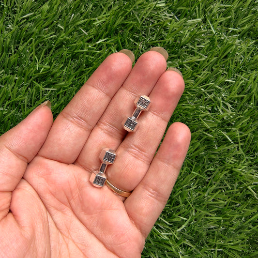 Metal Charms - Dumbbell