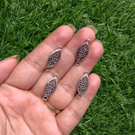 Metal Charms - Flower Connector